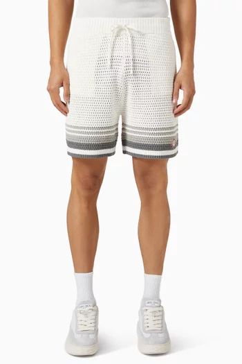 شورت بنسيج كروشيه قطن