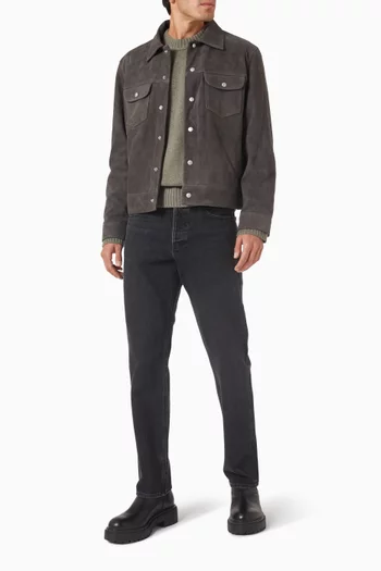 The Straight Jeans in Denim