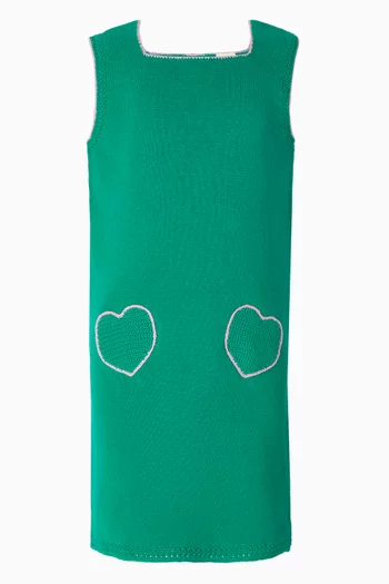 Knitted Tank Dress in Cotton