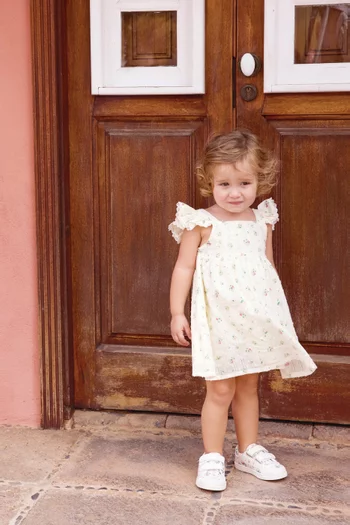 Nadine Flared Dress in Cotton