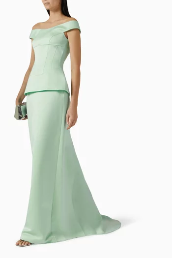 طقم بلوزة وتنورة كي