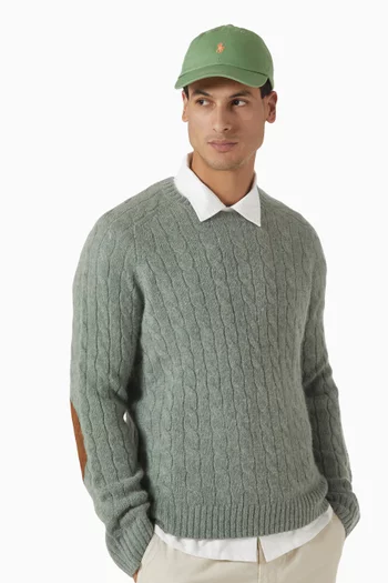 كاب بيسبول قطن تويل مطاطي