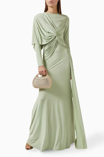 Vert Twisted Maxi Dress