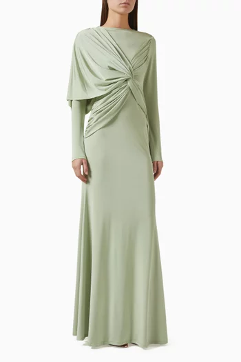 Vert Twisted Maxi Dress
