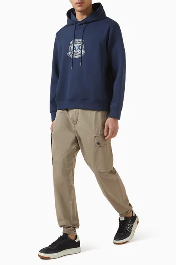 AX Logo Hoodie Sweatshirt