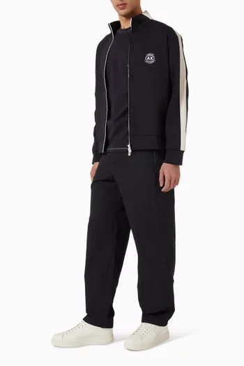 AX Logo Zip Sweatshirt