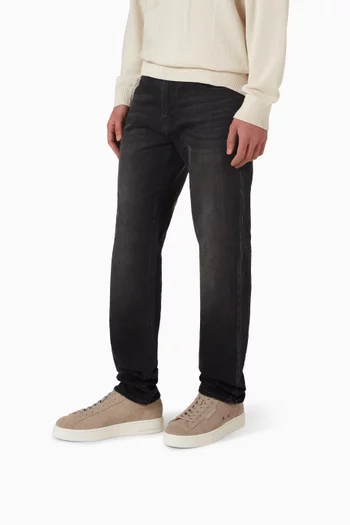 Logo Sneakers in Suede