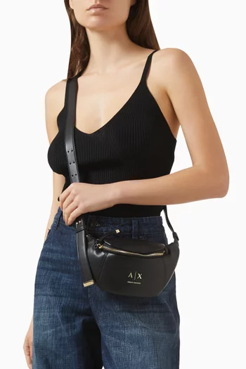 حقيبة خصر اليس جلد