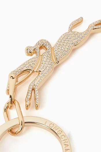 Autres Lignes Keyring in Metal