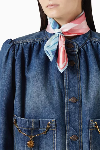 En Pleine Vague Scarf in Silk