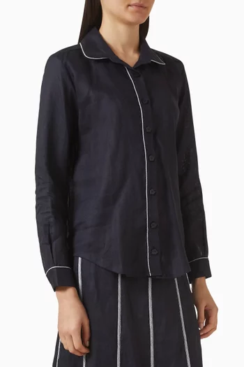 قميص مالي كتان