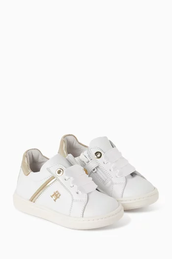 Logo Low Cut Sneakers