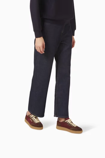 Dice T-toe Sneakers in Suede