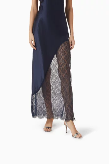 صندل سو نود بكعب 85 مم جلد لامع