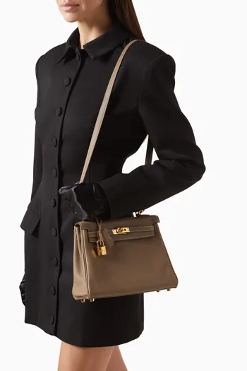 Kelly 25 Top-handle Bag in Swift Leather