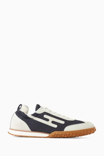 Unused Jet Sneakers in Canvas & Suede, EU 44