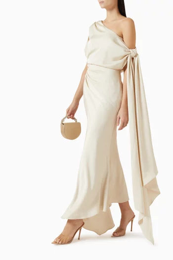 One-shoulder Maxi Dress