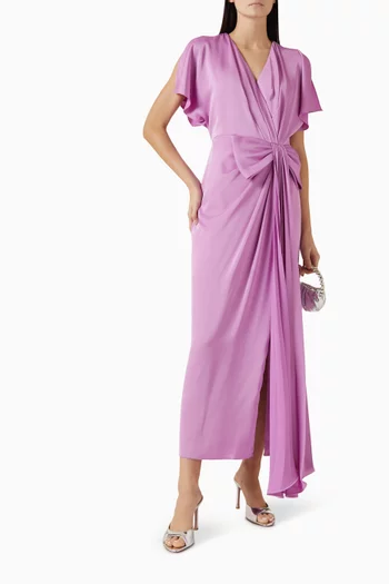 Draped Maxi Dress