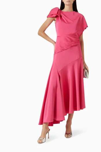 Asymmetrical Maxi Dress