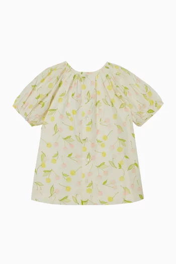 Lemon Print Dress