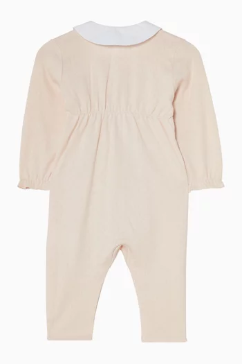 Cayla Hand-embroidered Pyjama in Cotton