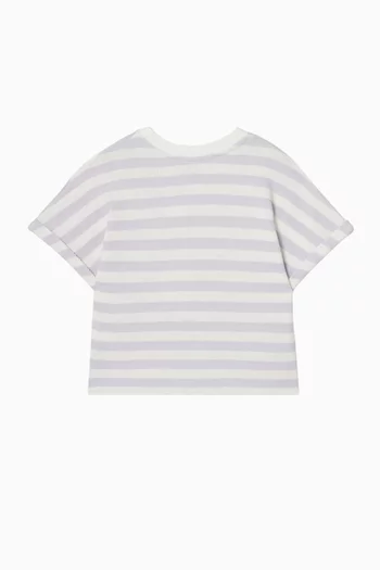 Striped Cherry T-shirt in Cotton