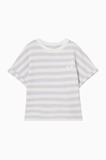 Striped Cherry T-shirt in Cotton