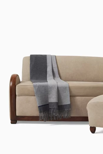 Fringed Throw in Silk