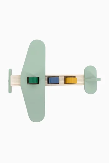 Wooden Animal Airplane