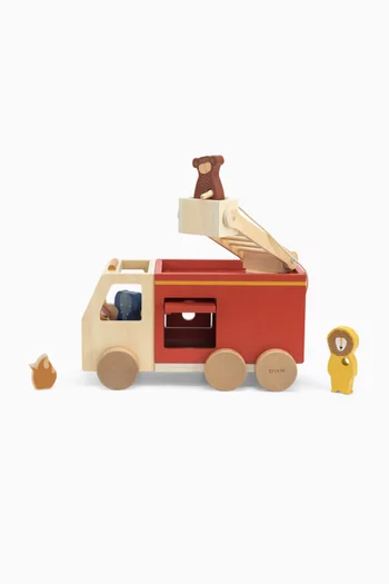 Wooden Fire Truck
