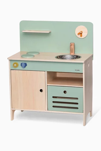 لعبة مطبخ خشب