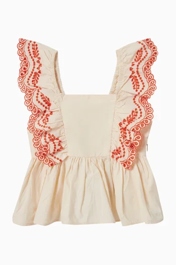 Ruffle Rosamond Blouse