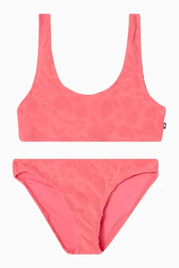 طقم بيكيني نولا بنقشة حمضيات