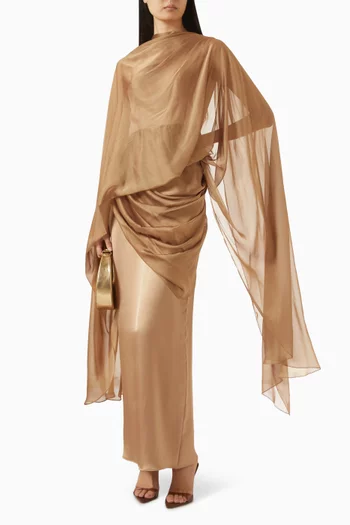 Terra Dress in Chiffon & Satin