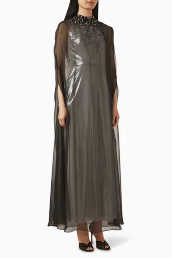 Star Embellished Dress in Jersey