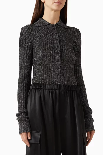 بودي سوت سولانا بياقة بولو مزيج صوف