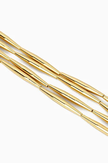 Lumia Helia Necklace in 24kt Gold-plated Brass