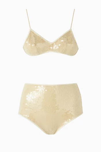 Marylin High-waisted Bikini Set