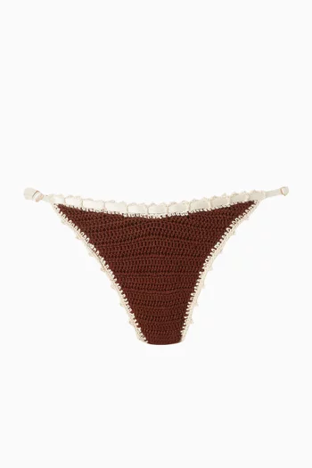 Trinidad Flower Bikini Briefs