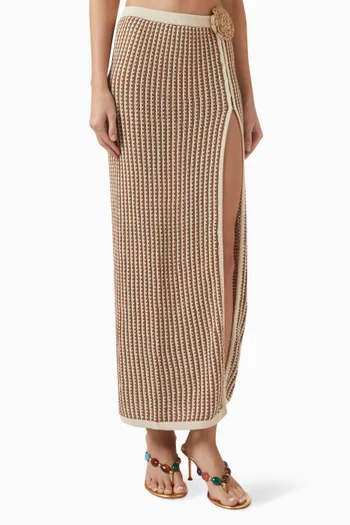 Rosalia Maxi Skirt in Knit