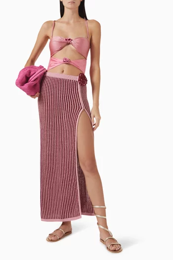 Rosalia Maxi Skirt in Knit