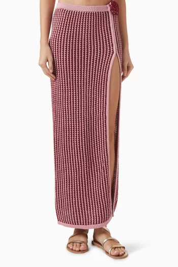 Rosalia Maxi Skirt in Knit