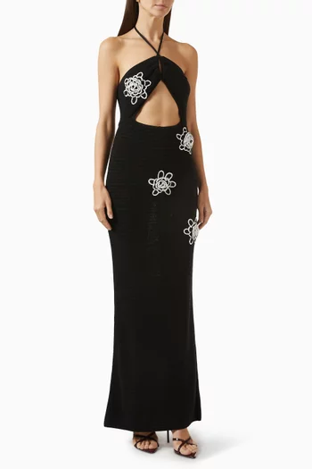 Pipa Maxi Dress in Knit