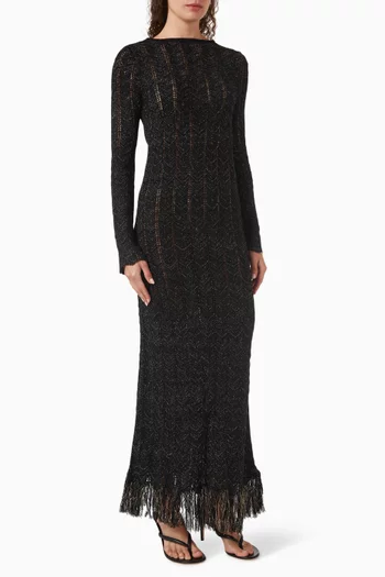 Piper Maxi Dress in Knit