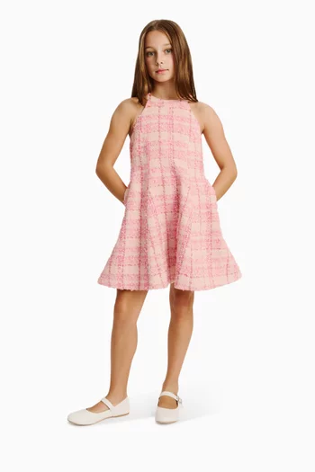 فستان أنسلي قصير