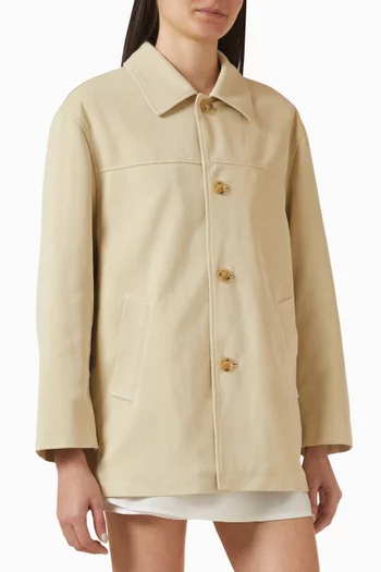 Unisex Jacket in Vegan Suede