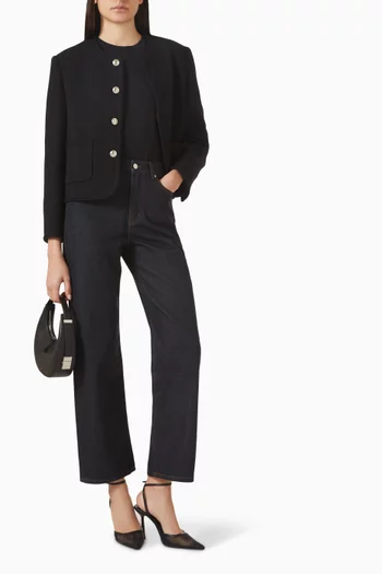 جاكيت كلاسيكي تويد بوكليه