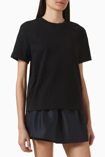 Loose-fit T-shirt in Cotton