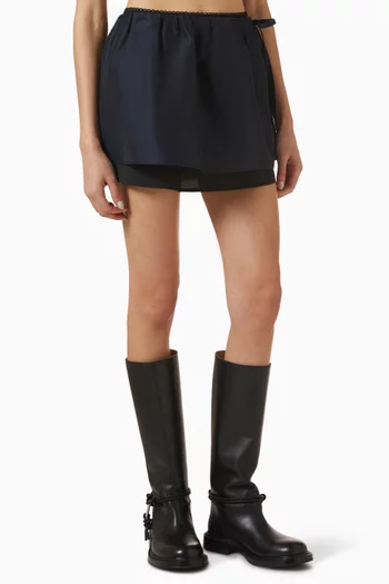 Layered Volume Mini Skirt