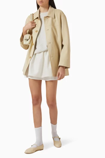 Layered Volume Mini Skirt